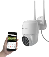 Sygonix PTZ WLAN SY 4760960 IP Bewakingscamera LAN, WiFi 1920 x 1080 Pixel