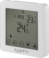 Sygonix SY 4961570 Touch 2 Kamerthermostaat Inbouw (in muur) Weekprogramma 1 stuk(s)