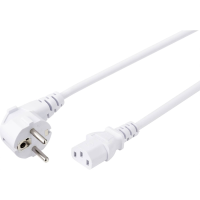 Sygonix SY 5043438 Apparaat (koud) Aansluitkabel Wit 5.00 M