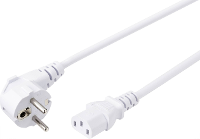 Sygonix SY 5043440 Apparaat (koud) Aansluitkabel Grijs 2.00 M