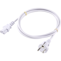 Sygonix SY 5043494 Apparaat (koud) Aansluitkabel Wit 2.00 M