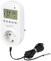 Sygonix SY 5372566 Universele thermostaat Tussenstekker Weekprogramma 1 stuk(s)
