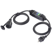 Sygonix SY 6052178 PRCD verlengkabel PRCD 230 V/AC Zwart IP44