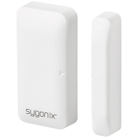 Sygonix SY 6052184 Deurcontact, Venstercontact Wit