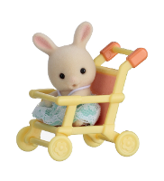 EPT S. F. Minibox: Hase im Kinderwagen