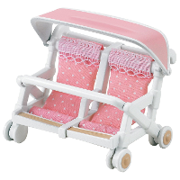 EPT S. F. Zwillingskinderwagen