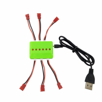Syma X5uw X5uc Rc Quadcopter 6pcs 3.7V Lithium Battery Balanced Charger