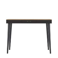 Symbiosis bartafel Esby   eikenkleur/zwart   101,1x134x85 cm