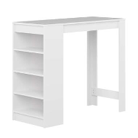 Symbiosis eetkamertafel Skolding   wit   102,7x115x50 cm