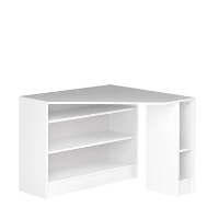 Symbiosis hoekbureau Voldby   wit   81,8x94x94 cm   Leen Bakker