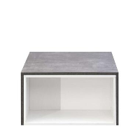 Symbiosis salontafel Halse   wit/betongrijs   38,165,67 cm