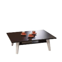 Symbiosis salontafel Heidal   zwart   28,2x89x67 cm