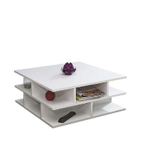 Symbiosis salontafel Ligarda   wit  28,9x70x70 cm