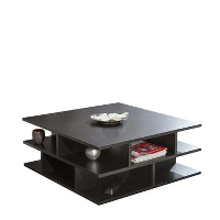 Symbiosis salontafel Ligarda   zwart   30,8x70x70 cm