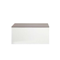 Symbiosis schoenenkast Orte   wit/taupe   43,2x89x39,2 cm   Leen Bakker