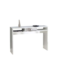 Symbiosis sidetable Helsoya   wit/taupe   79,2x120x28 cm