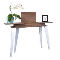 Symbiosis wandtafel Heidal   walnootkleur   80x118x33 cm