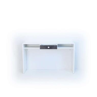 Symbiosis wandtafel Helsoya   wit/betongrijs   79,2x120x28 cm