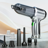 4 In 1 Draadloze Auto Stofzuiger Handheld Reinigingsmachine Draagbare Blazer Stofzuiger voor Auto en Huis