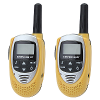 T 228 0.5W 20 Channels Backlit LCD Screen Walkie Talkie Yellow