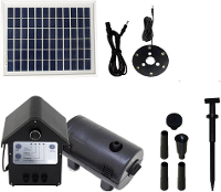 T.I.P. Set Sps 800/12 30334 Pompset Op Zonne Energie Met Accu Opslag, Met Verlichting 800 L/h