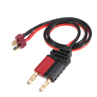 T Plug naar 4mm Banana Plug Oplaadkabel Draad voor SKYRC D100V2 Q200 B6ACV2 S60 Lader
