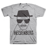 T shirt Breaking Bad Heisenberg grijs voor heren
