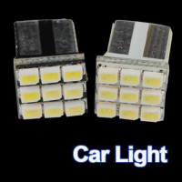 T10 9 Smd 194 168 501 W5w Bright White Led Wedge New