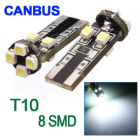 T10 W5w 194 927 161 Canbus 8 Smd 3528 Led Side Light Bulb