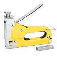 T50 Heavy Duty Niet Mouwspijkermachine 3 in 1 Handspijkermachine met 3000 stuks nagels verstelbaar vermogen voor T type