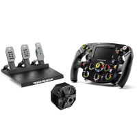 T598 Servo Base + Formula Wheel Add on Ferrari SF 25 Edition + Raceline Pedals III LC stuur