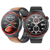 T82 1.43 Inch AMOLED display Niet invasieve bloedglucose HRV detectie Metto functie NFC bluetooth Oproep Hartslag Bloedd