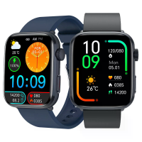 T92 1,85 inch HD scherm Non invasieve Bloed Glucose HRV Detectie Meto Functie SOS Noodoproep bluetooth Oproep Hartslag B