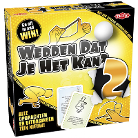 Tactic Wedden dat je het kan? 2 Partyspel Nederlands, 3   6 spelers, 45 minuten, Vanaf 8 jaar