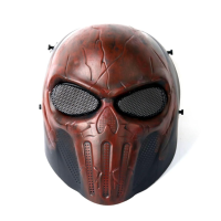 Tactical Airsoftsports Paintball Halloween Protective Cs Field Game Cosplay Full Face Mask