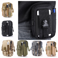Tactical Military Molle Waist Bag Pack Portable Mini Bag Nylon Phone Wallet For Travel Sports