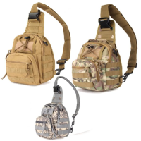 Tactical Military Motorbike Riding Cycling Travel Shoulder Bag Backpack