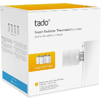 Tado° Slimme Radiatorknop   Quattro 4 stuks