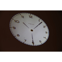 Tafelklok Nextime 17 X 7.5 X 10 Cm, Plastic, Zwart, 'projector'
