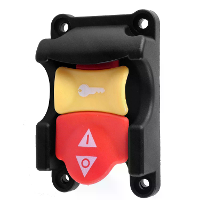 Tafelsaw Paddle Aan Uit Schakelaar Vervanging Compatibel met Ryobi Craftsman 125V Veiligheidssleutel Schroef Terminals N