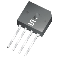 Taiwan Semiconductor GBU606 Bruggelijkrichter GBU 800 V Array   viervoudig Tube