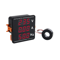 TAIYEDQ Elektrische AC spanning Stroomfrequentie Drie combinatiemeter met hoge precisie digitale display LED digitale vo