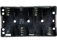 Takachi SN24S Batterijhouder 4x C (baby) Drukknopaansluiting (l x b x h) 107.4 X 58.3 X 23.3 Mm