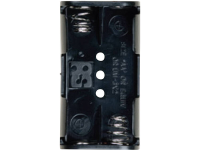 Takachi SN32PC Batterijhouder 2 AA (penlite) Soldeerpin (l x b x h) 57.6 X 31.2 X 15 mm