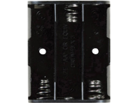 Takachi SN33S Batterijhouder 3x AA (penlite) Drukknopaansluiting (l x b x h) 57.7 X 47 x 16.6 Mm