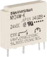 Takamisawa NY 05W K IE Printrelais 5 V/DC 5 A 1x NO 1 stuk(s)