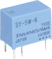 Takamisawa SY 05W K Printrelais 5 V/DC 1 A 1x wisselcontact 1 stuk(s)