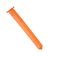 Talen Tools Oranje vlag wimpel   150 cm   Koningsdag versiering / EK / WK voetbal