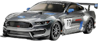 Tamiya 1:10 RC auto Elektro Straatmodel Ford Mustang GT4 Brushed 4WD Bouwpakket TT 02