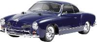 Tamiya 1:10 RC auto Elektro Straatmodel VW Karmann Ghia Brushed Achterwielaandrijving Bouwpakket